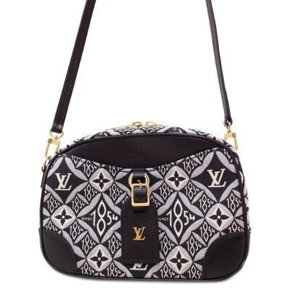 Louis Vuitton Monogram Jacquard SINCE 1984 Deauville Shoulder Bag - Picture 1 of 8